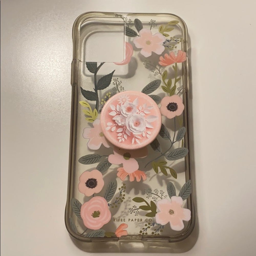 Rifle Paper Co. iPhone 11 Phone Case & Pop Socket